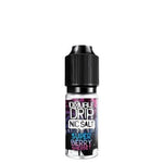 bulk wholesale DOUBLE DRIP - SUPER BERRY SHERBET - 10ML NIC SALT - Box of 10 - 10mg