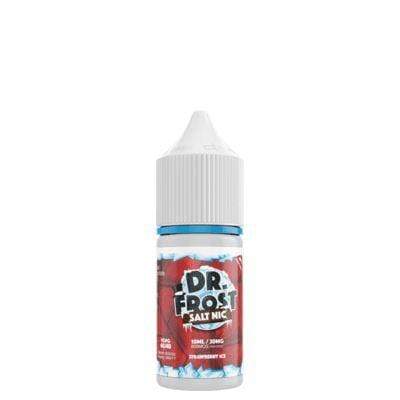 bulk wholesale DR FROST - STRAWBERRY ICE - 10ML NIC SALT 20MG - Box of 10 - 20mg