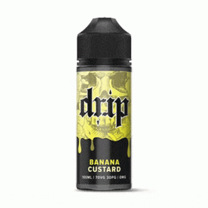 bulk wholesale Drip - Banana Custard 100ml - E - Liquid -