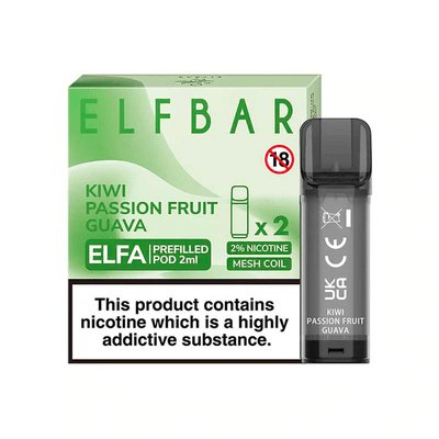bulk wholesale Elf Bar Elfa Pre - Filled Replacement Pods - Kiwi Passion Fruit Guava