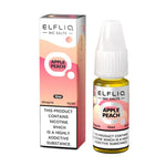 bulk wholesale ELF BAR - ELFLIQ - APPLE PEACH - 10ML NIC SALT ( Box of 10 ) - 5mg