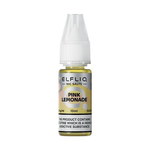 bulk wholesale ELF BAR - ELFLIQ - PINK LEMONADE - 10ML NIC SALT (Box of 10) - 10mg
