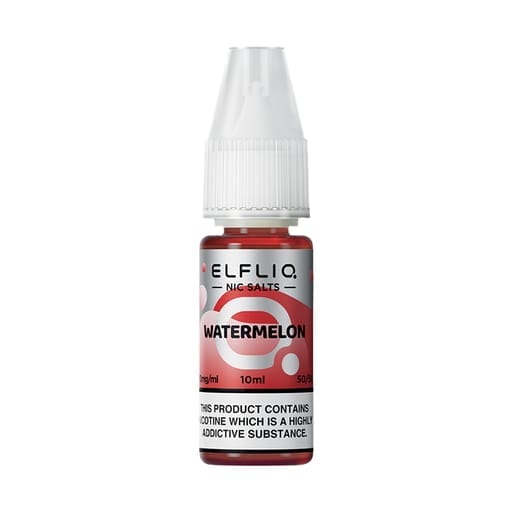 ELF BAR - ELFLIQ - WATERMELON - 10ML NIC SALT (Box of 10) - Bulk Wholesale Price ELF BAR - ELFLIQ - WATERMELON - 10ML NIC SALT (Box of 10) - Bulk Wholesale Price