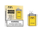 bulk wholesale FiFi Crystal Pod 3000 Puffs Disposable Vape Pod 5 in 1 - Box of 5 - Yellow Edition
