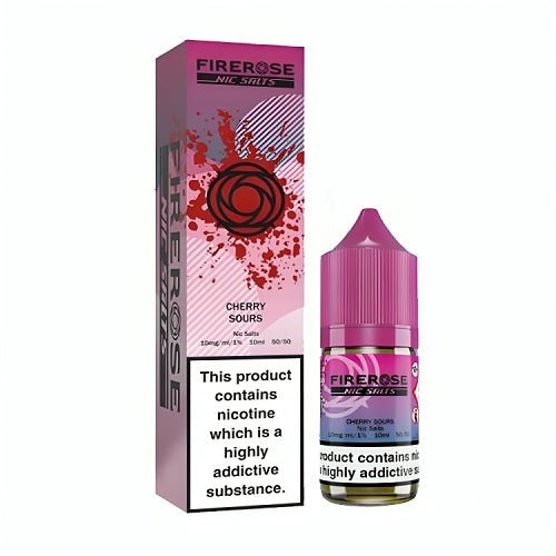 bulk wholesale Firerose 5000 Nic Salt 10ml Bottle - Box of 10 - Cherry Sours