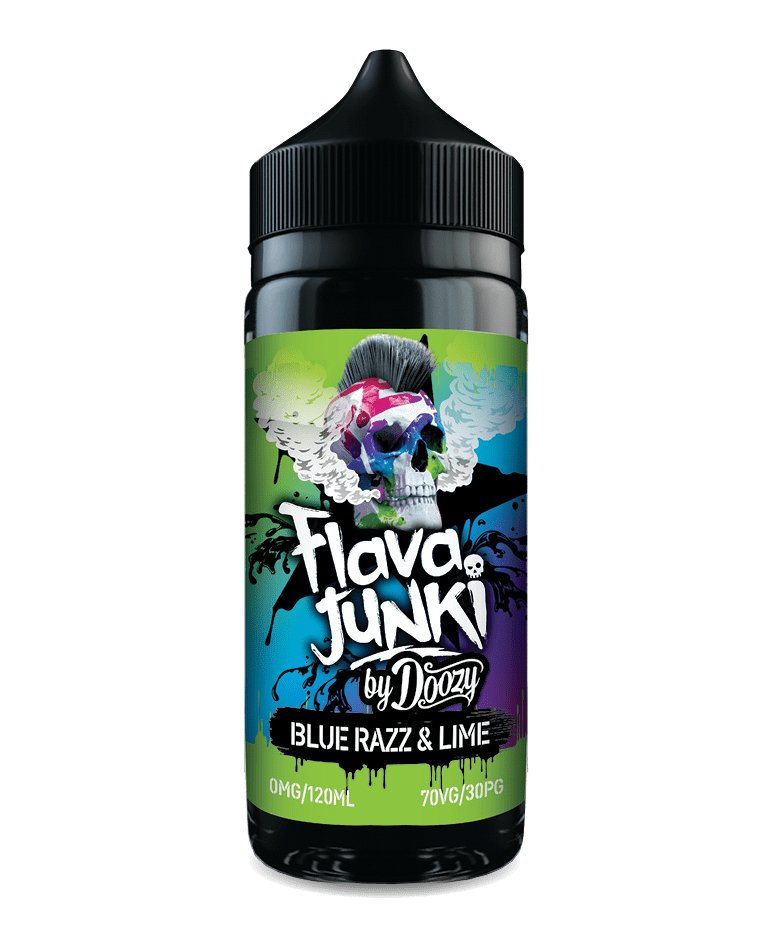 bulk wholesale FLAVA JUNKI - BLUE RAZZ & LIME - 100ML -