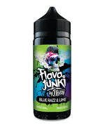 bulk wholesale FLAVA JUNKI - BLUE RAZZ & LIME - 100ML -