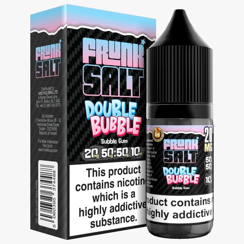 bulk wholesale Frunk Salt - Double Bubble - 10ML Nic Salt - Box of 5 -