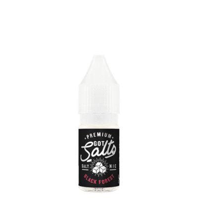 bulk wholesale GOT SALTS - BLACK FOREST - 10ML NIC SALT (BOX OF 10) - 10mg