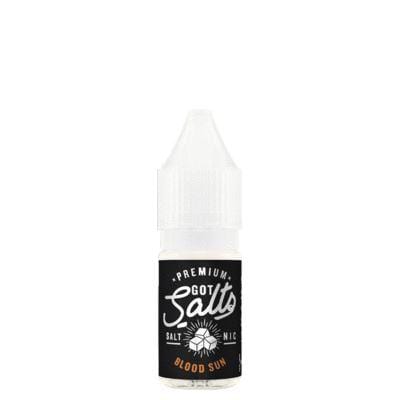 bulk wholesale GOT SALTS - BLOOD SUN - 10ML NIC SALT (BOX OF 10) - 10mg