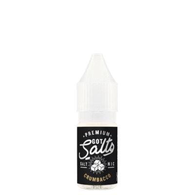 bulk wholesale GOT SALTS - CRUMBACCO - 10ML NIC SALT (BOX OF 10) - 10mg