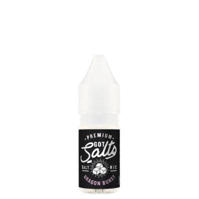 bulk wholesale GOT SALTS - DRAGON BURST - 10ML NIC SALT (BOX OF 10) - 10mg