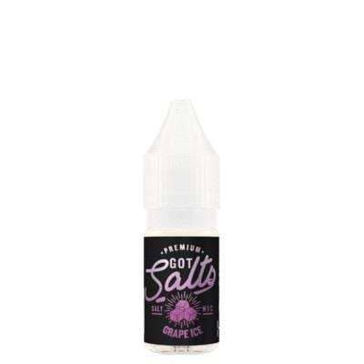 bulk wholesale GOT SALTS - GRAPE ICE - 10ML NIC SALT (BOX OF 10) - 10mg