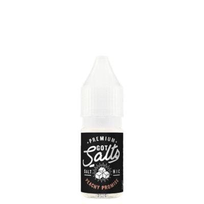 bulk wholesale GOT SALTS - PEACHY PROMISE - 10ML NIC SALT (BOX OF 10) - 10mg