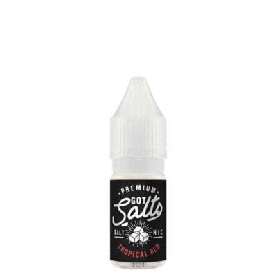 bulk wholesale GOT SALTS - TROPICAL RED - 10ML NIC SALT (BOX OF 10) - 10mg