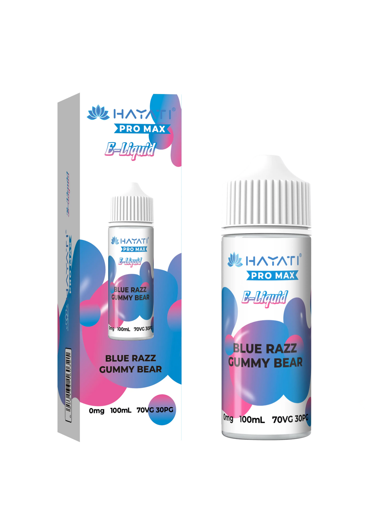 bulk wholesale Hayati Pro Max E - liquid 100ml Vape Juice - Blue Razz Gummy Bear