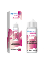 bulk wholesale Hayati Pro Max E - liquid 100ml Vape Juice - Strawberry Raspberry Ice