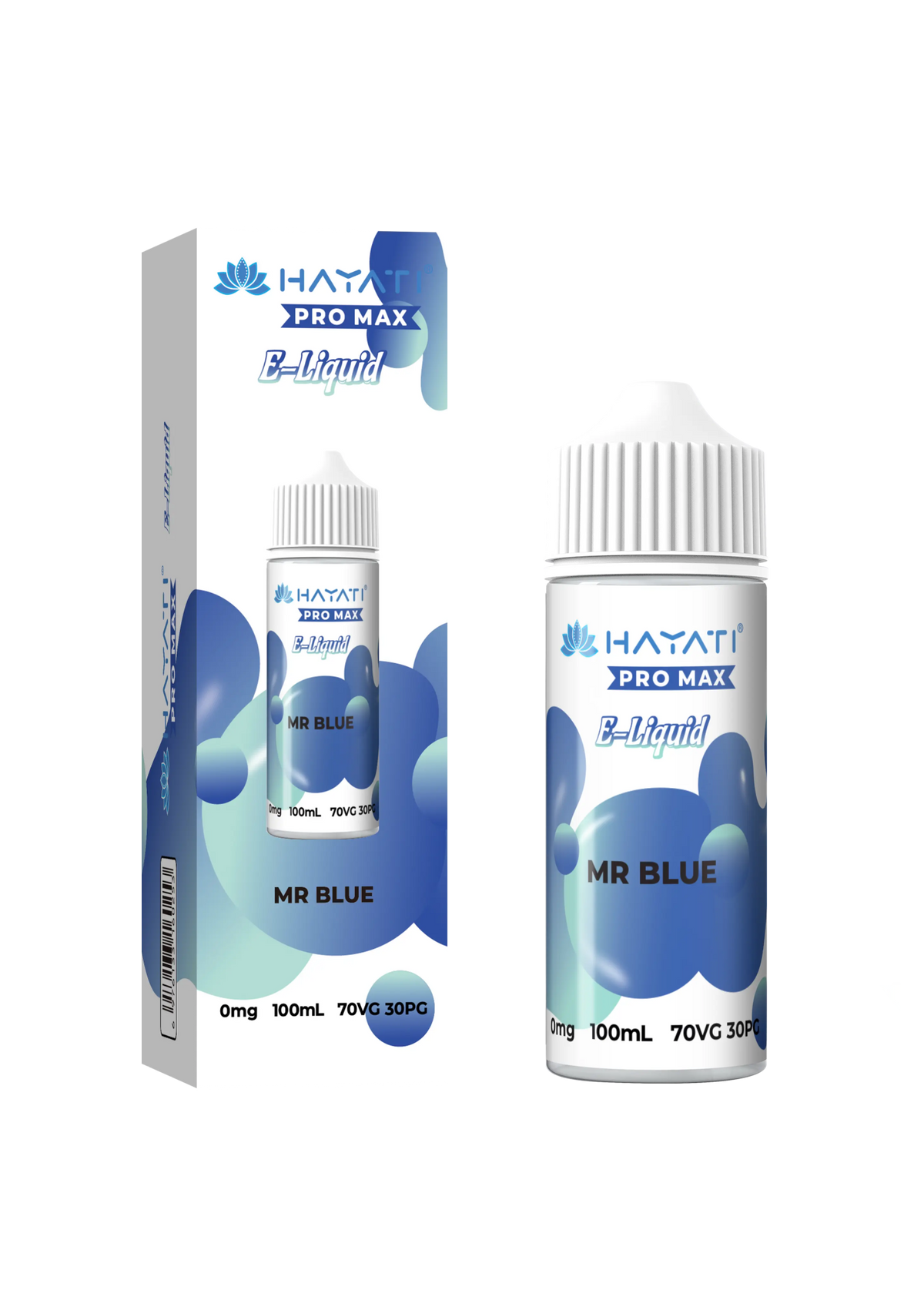 bulk wholesale Hayati Pro Max E - liquid 100ml Vape Juice - Mr Blue