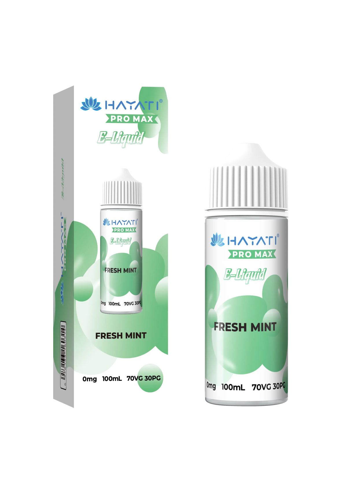 bulk wholesale Hayati Pro Max E - liquid 100ml Vape Juice - Fresh Mint