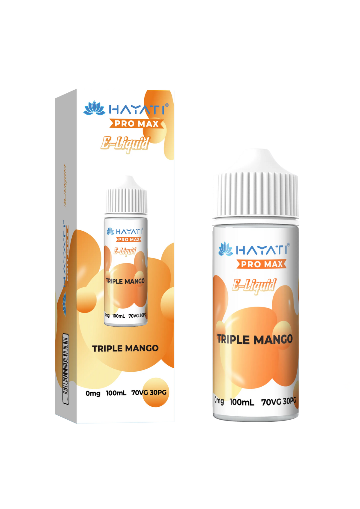 bulk wholesale Hayati Pro Max E - liquid 100ml Vape Juice - Triple Mango