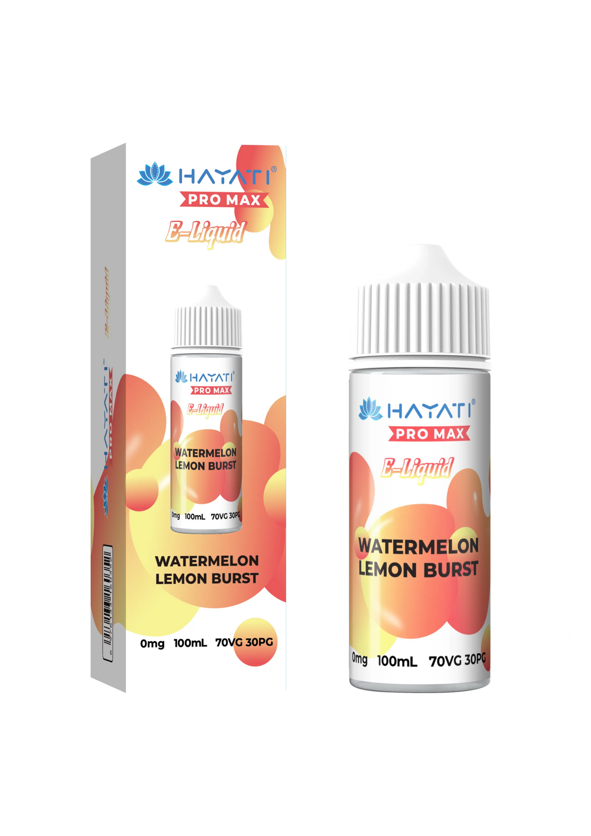 bulk wholesale Hayati Pro Max E - liquid 100ml Vape Juice - Watermelon Lemon Burst