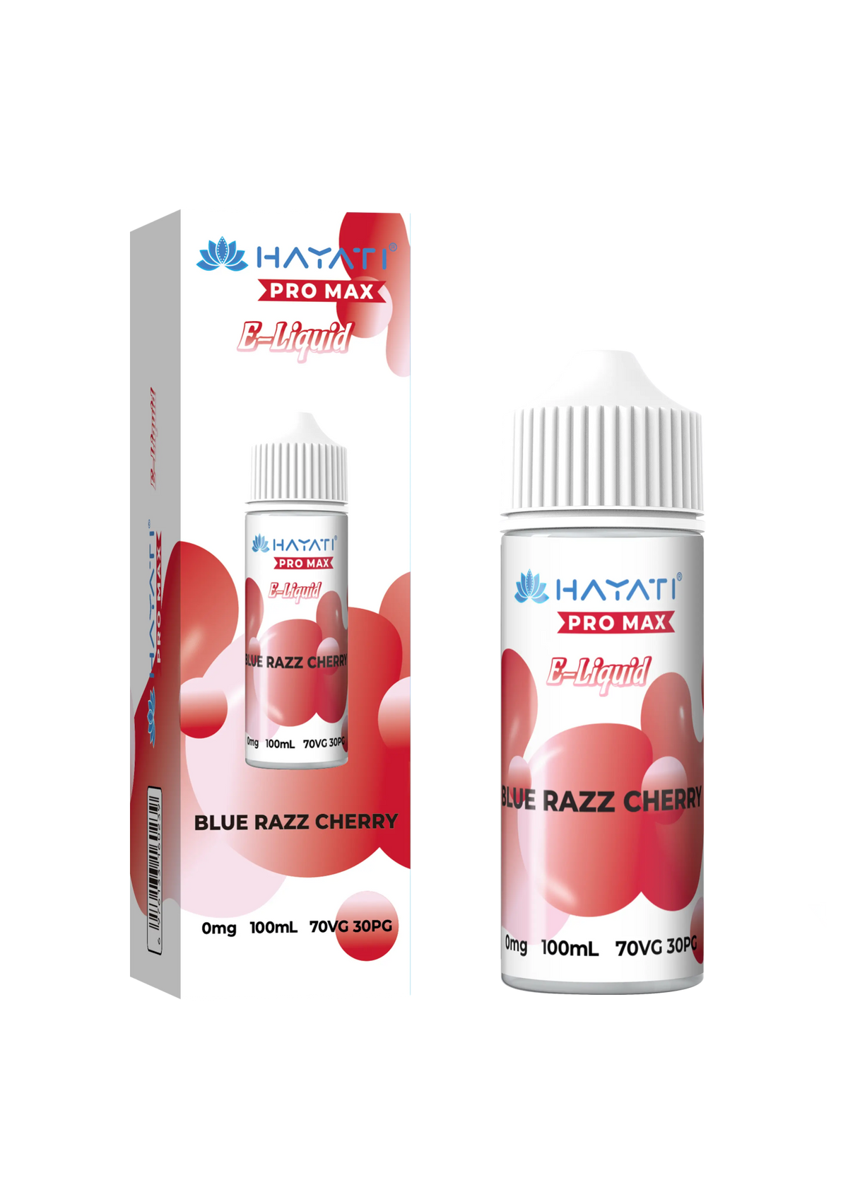 bulk wholesale Hayati Pro Max E - liquid 100ml Vape Juice - Blue Razz Cherry