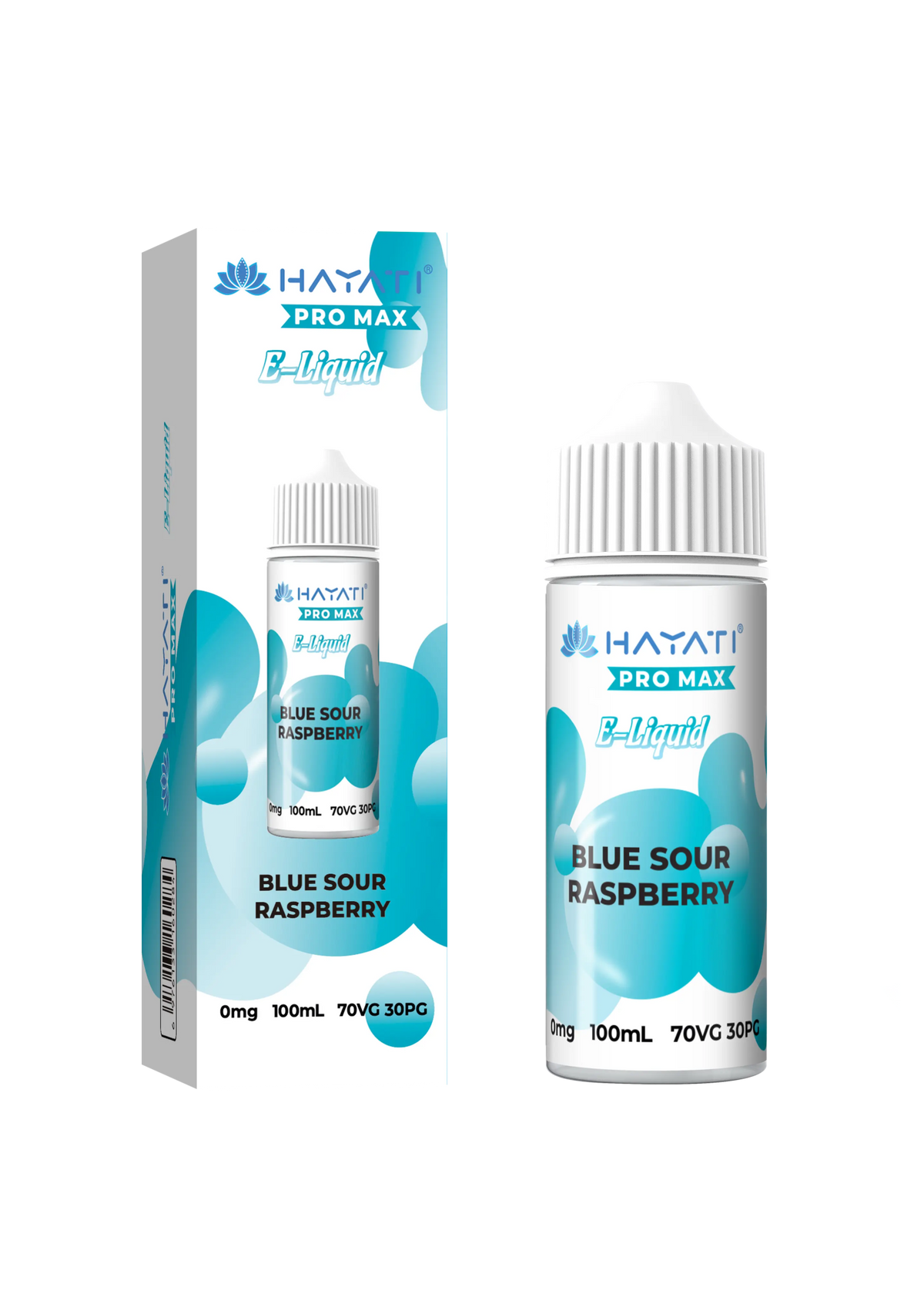 bulk wholesale Hayati Pro Max E - liquid 100ml Vape Juice - Blue Sour Raspberry