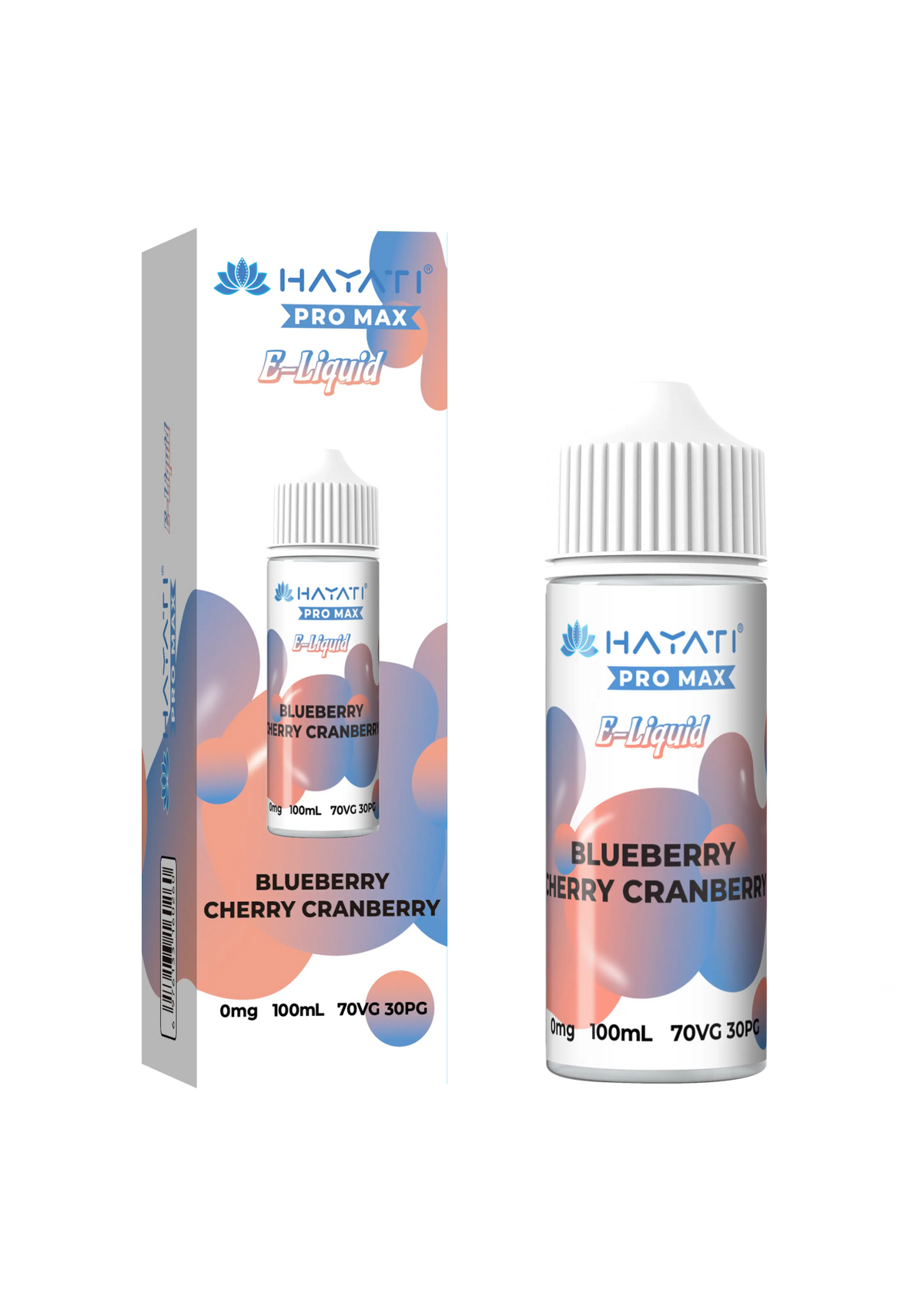 bulk wholesale Hayati Pro Max E - liquid 100ml Vape Juice - Blueberry Cherry Cranberry