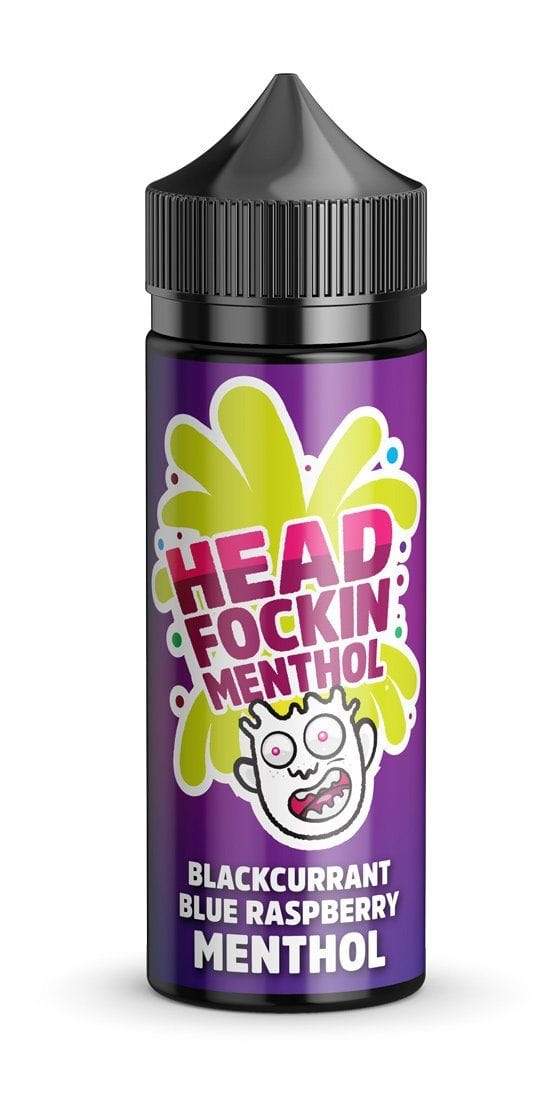 bulk wholesale Head Fockin Menthol – Blackcurrant Blue Raspberry Menthol Kingston - 100ml -