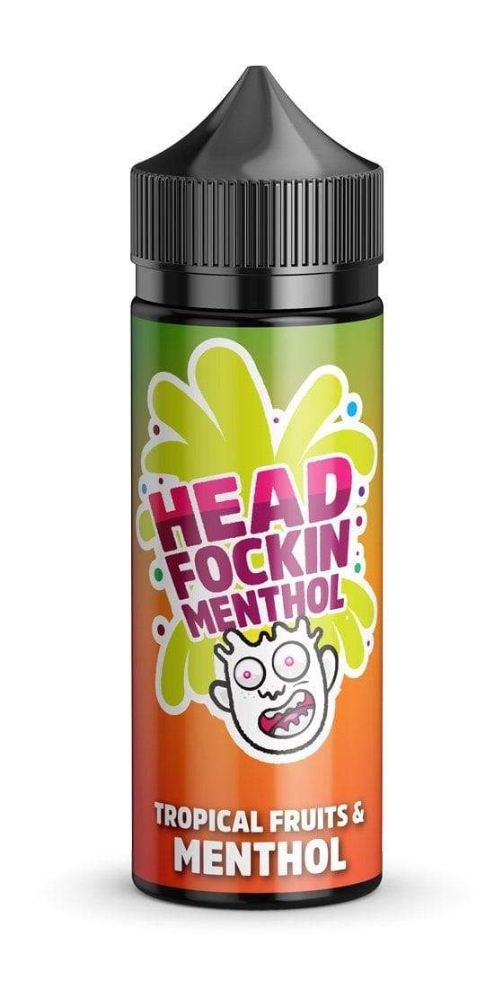 bulk wholesale Head Fockin Menthol – Tropical Fruits & Menthol Kingston - 100ml -