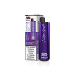 bulk wholesale IVG 2400 Disposable Vape Pod Puff Bar Device Box of 5 - Purple Edition - Multi Flavour (Box of 5)