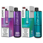 bulk wholesale IVG 2400 Disposable Vape Pod Puff Bar Device Box of 5 - Pineapple Ice (Box of 5)