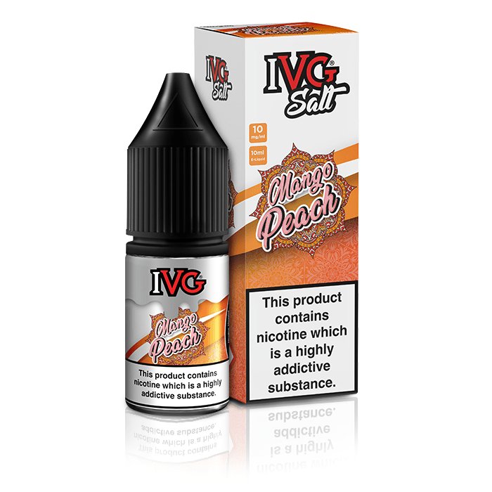 bulk wholesale IVG - MANGO PEACH - 10ML NIC SALT - Box of 10 - 10mg