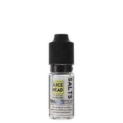 bulk wholesale JUICE HEAD - BLUEBERRY LEMON FREEZE - 10ML NIC SALT - Box of 10 - 10mg