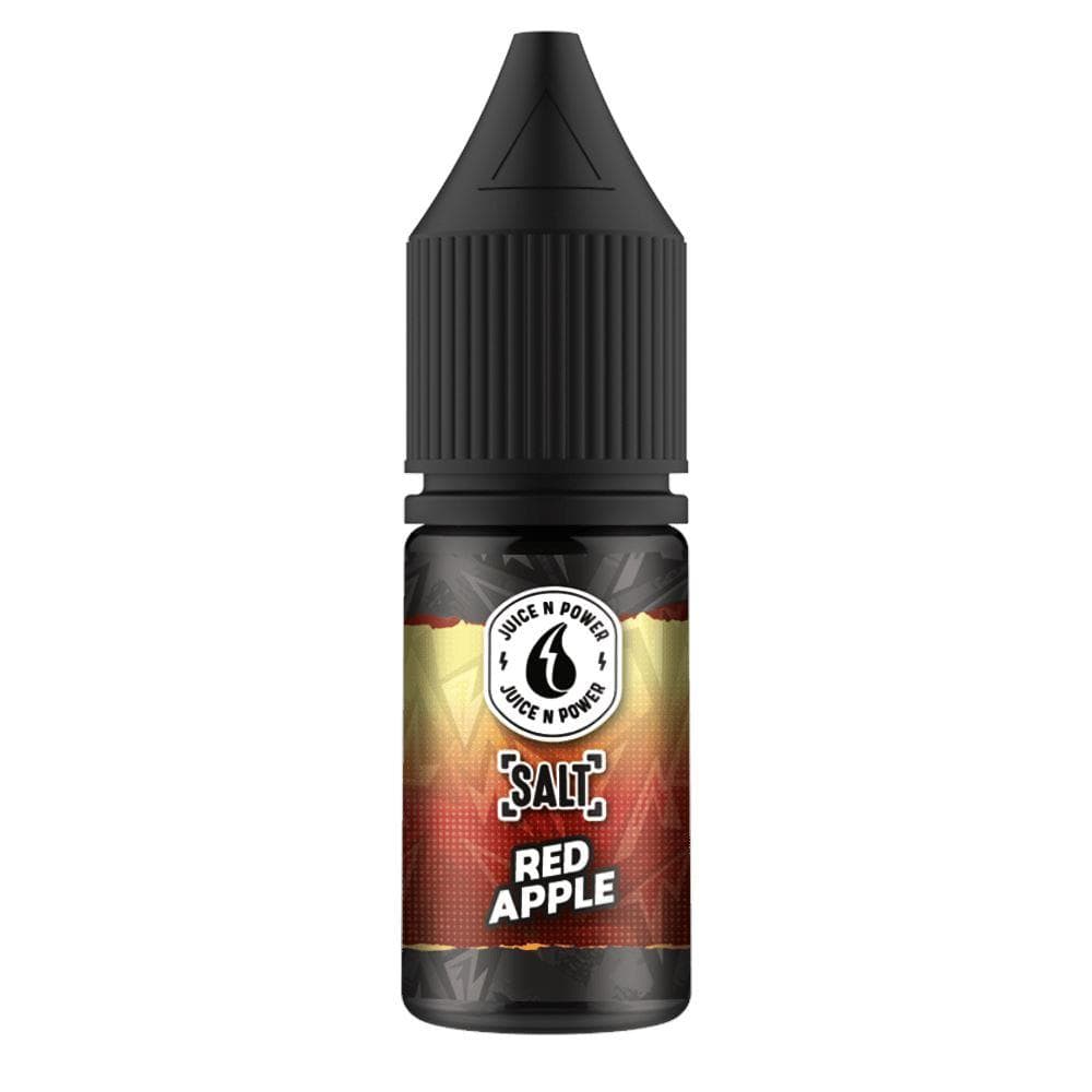 bulk wholesale JUICE N' POWER - RED APPLE - 10ML NIC SALT PACK OF 10 - 10mg