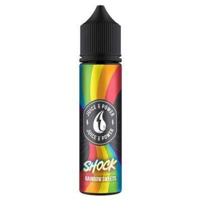 bulk wholesale JUICE N POWER - SHOCK - RAINBOW SWEETS - 50ML -