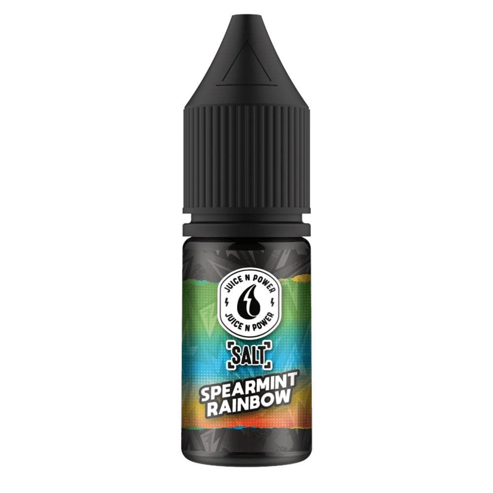bulk wholesale JUICE N' POWER - SPEARMINT RAINBOW - 10ML NIC SALT PACK OF 10 - 10mg