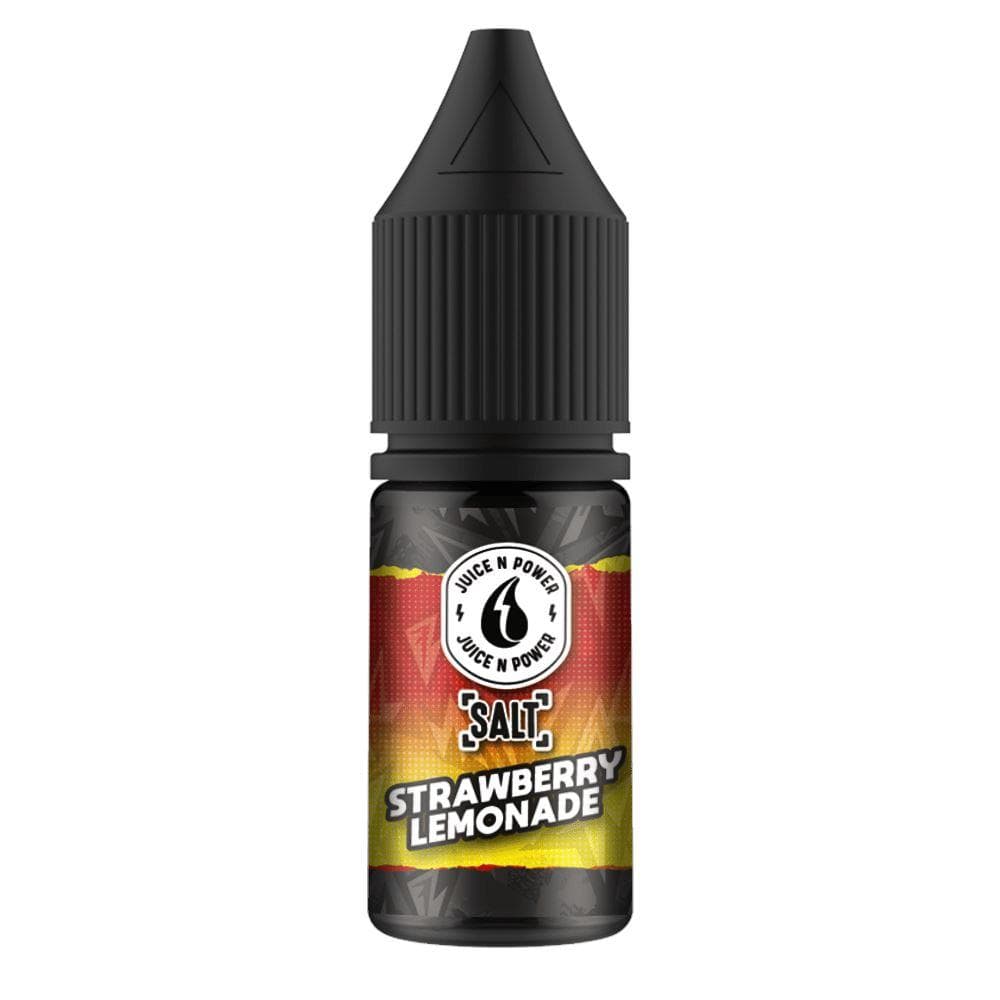 bulk wholesale JUICE N' POWER - STRAWBERRY LEMONADE - 10ML NIC SALT PACK OF 10 - 10mg