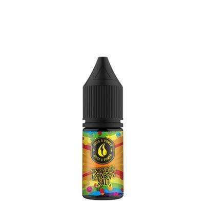 bulk wholesale JUICE N' POWER - TROPICAL RAINBOW - 10ML NIC SALT - 10mg