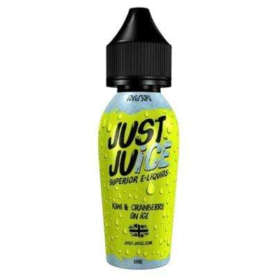 bulk wholesale JUST JUICE - KIWI & CRANBERRY ON ICE - 50ML -