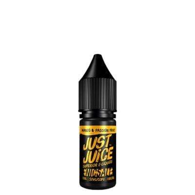 bulk wholesale JUST JUICE - MANGO & PASSION FRUIT - 10ML NIC SALTS (BOX OF 5) - 10mg