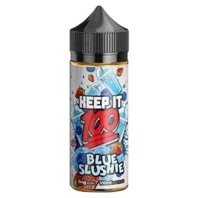 bulk wholesale KEEP IT 100 - BLUE SLUSHIE - 100ML -