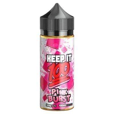 bulk wholesale KEEP IT 100 - PINK BURST - 100ML -