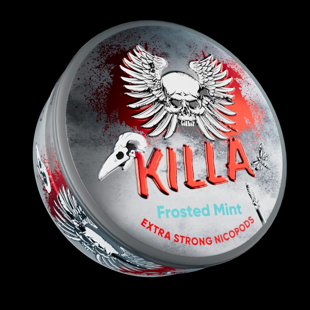 bulk wholesale Killa Nicopods - Frosted Mint - 12.8mg - Box of 10 -