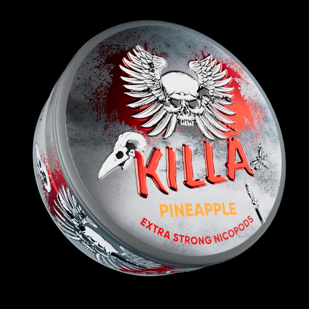 bulk wholesale Killa Nicopods - Pineapple - 12.8mg - Box of 10 -