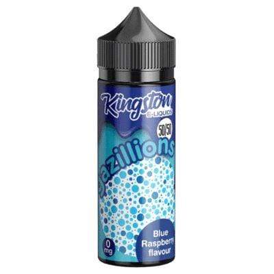 bulk wholesale KINGSTON - 50/50 - BLUE RASP GAZ - 100ML -