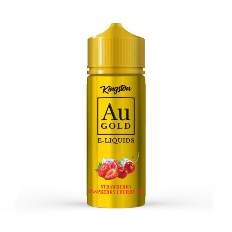 bulk wholesale Kingston AU Gold 100ml E - liquid Shortfill - Strawberry Raspberry Cherry Ice