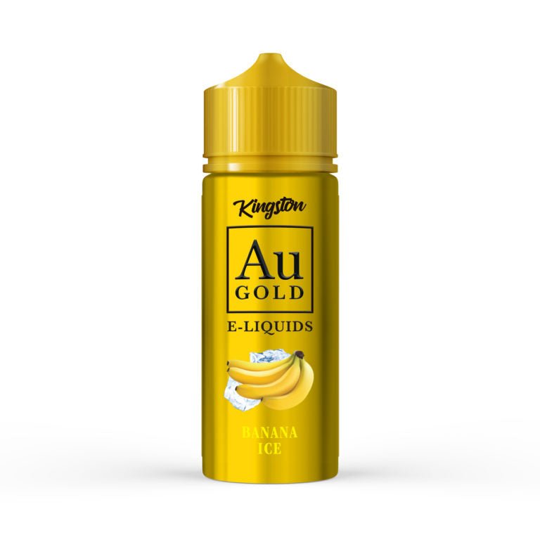 bulk wholesale Kingston AU Gold 100ml E - liquid Shortfill - Banana Ice