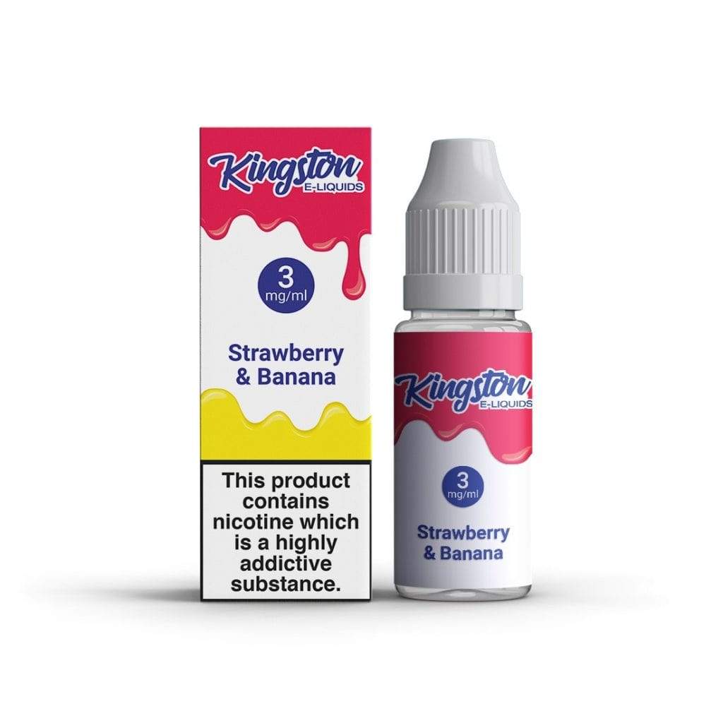 bulk wholesale Kingston Strawberry Banana 50/50 - 10ml - 3MG