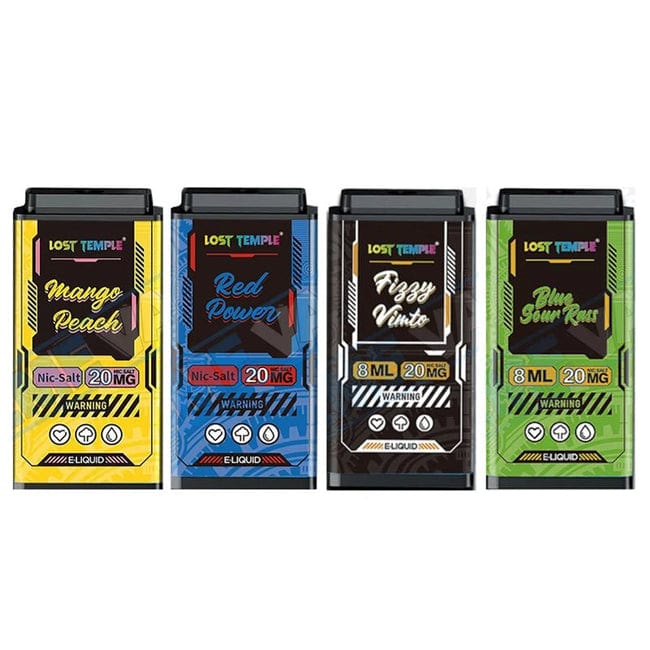 bulk wholesale Lost Temple 600 Replacement Atomizer Pods - Pack of 10 - Red Power (Box of 10)